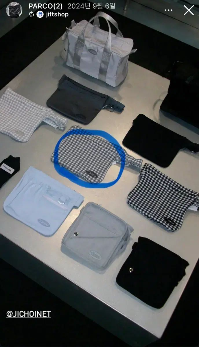 JiCHOI PARCO EDITION ウェストバッグ グレー - メルカリ