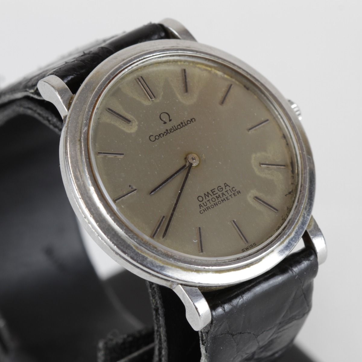 難あり OMEGA オメガ コンステレーション 自動巻き 稼働品 腕時計 メンズ 機械式 オートマチック ウォッチ シンプル