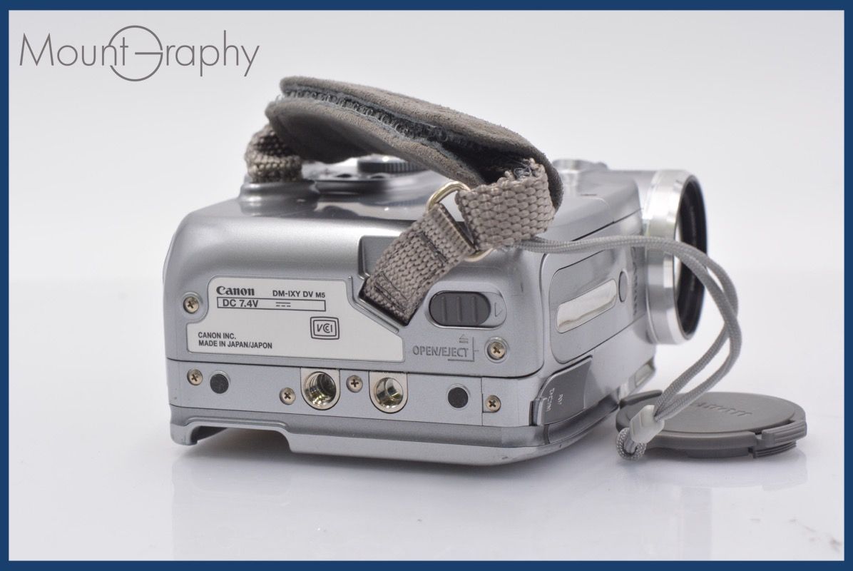 【おまけ付】キャノンDVカメラ Canon DM-IXY DV M5 写真DV”を極めた4.3メガ機、キヤノン「IXY DV M5」 - ITmedia NEWS