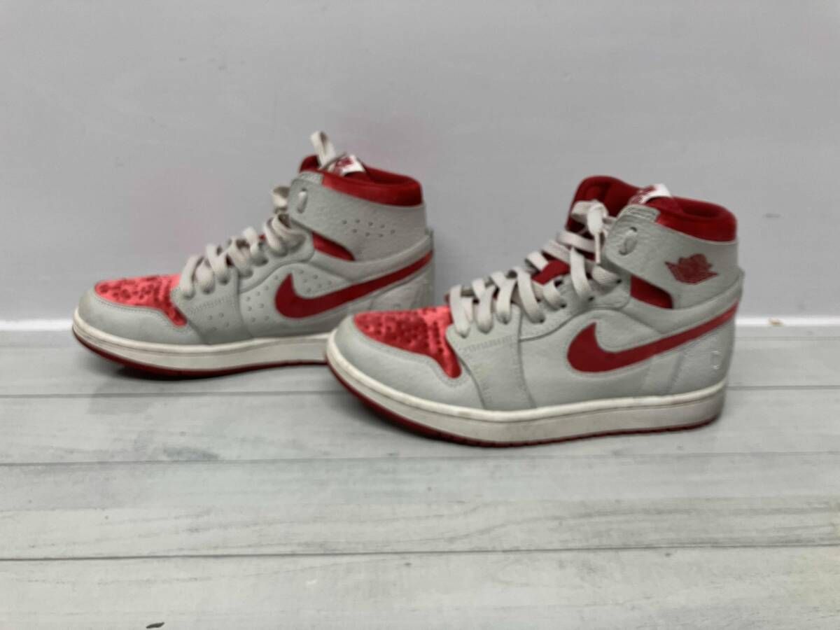 NIKE ナイキDV 1304-106 スニーカー W AIR JORDAN 1 サイズ 24 cm グレー レッド 通年