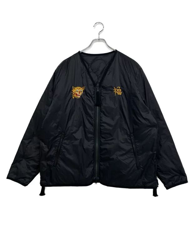 タイオン ダウンジャケット シバーシブル BEAMS別注 メンズ SIZE L TAION