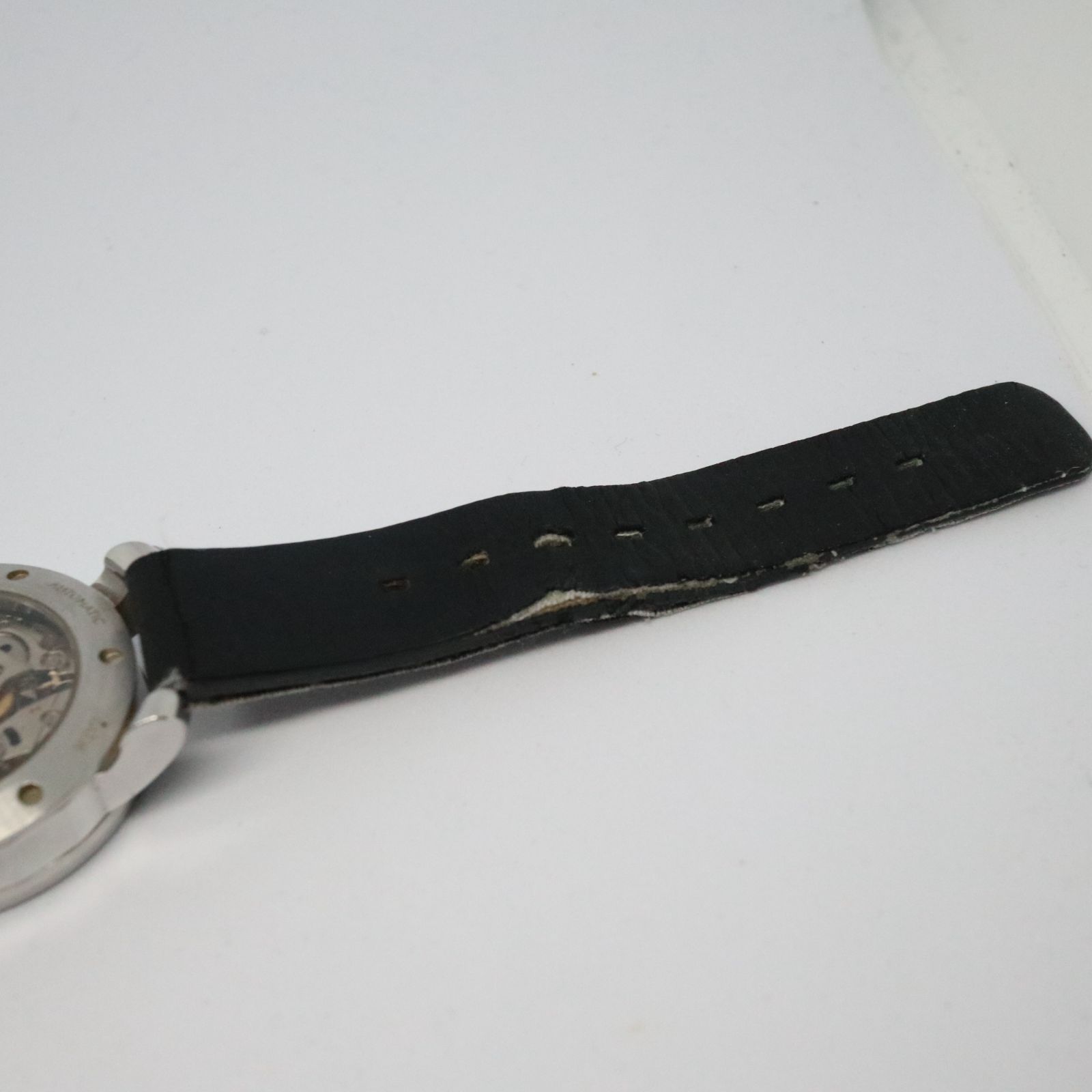  Fob Paris フォブパリス R360 Lucia ブラック 自動巻き スケルトン 高評価 自動巻き時計 腕時計(アナログ)