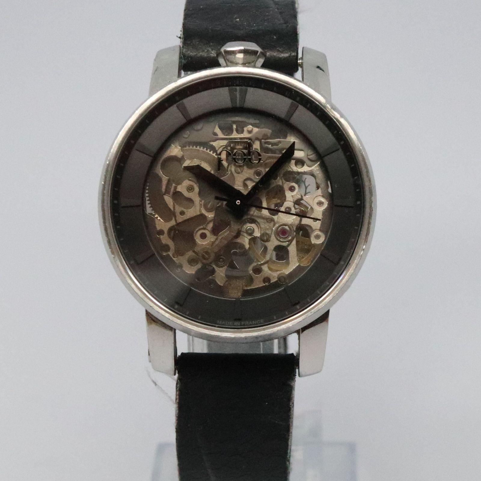 Fob Paris フォブパリス R360 Lucia ブラック 自動巻き スケルトン