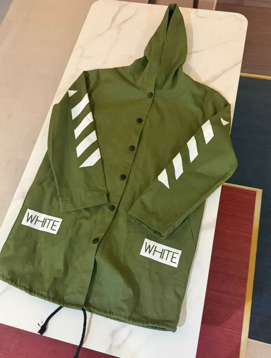 オフホワイト マウンテンパーカー M 95