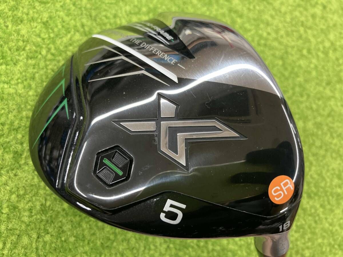 ダンロップ DUNLOP フェアウェイ X-eks 2025 5番 18度 Miyazaki AX-Ⅱ フレックスSR ヘッドカバー無し