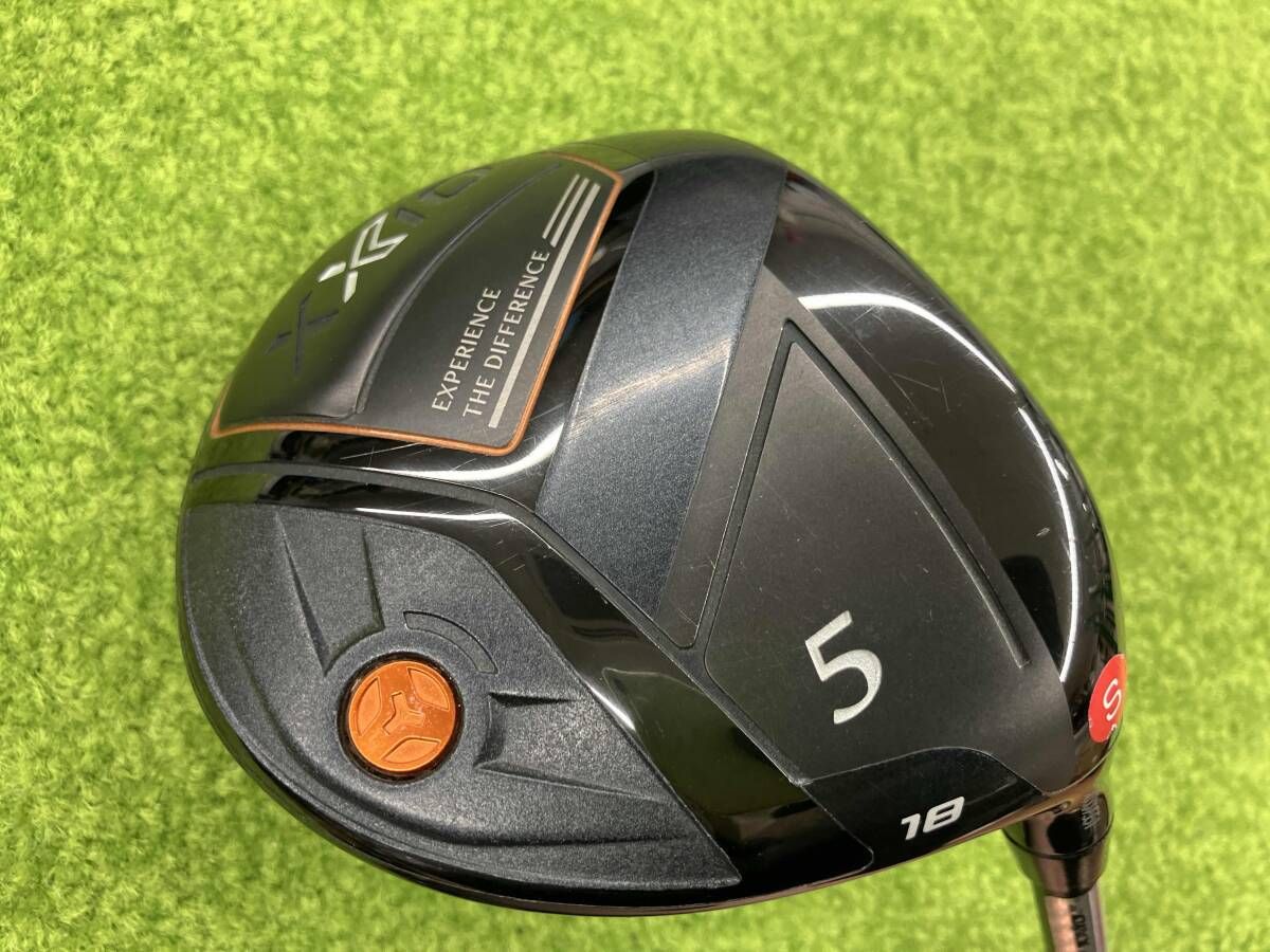 ダンロップ DUNLOP フェアウェイ X-eks 5番18度 Miyazaki AX-1 DST フレックスS ヘッドカバー無し