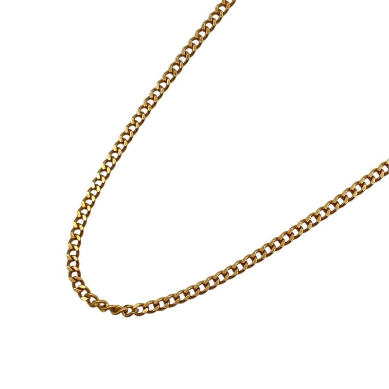 喜平2面シングルネックレス ゴールド K 18 ジュエリー