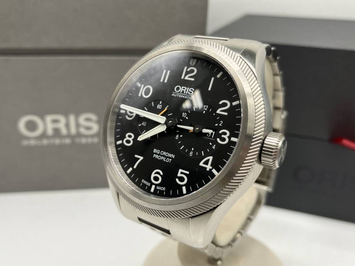 ORIS ビッグクラウン プロパイロット ワールドタイマー 01 690 7735 4164 時計