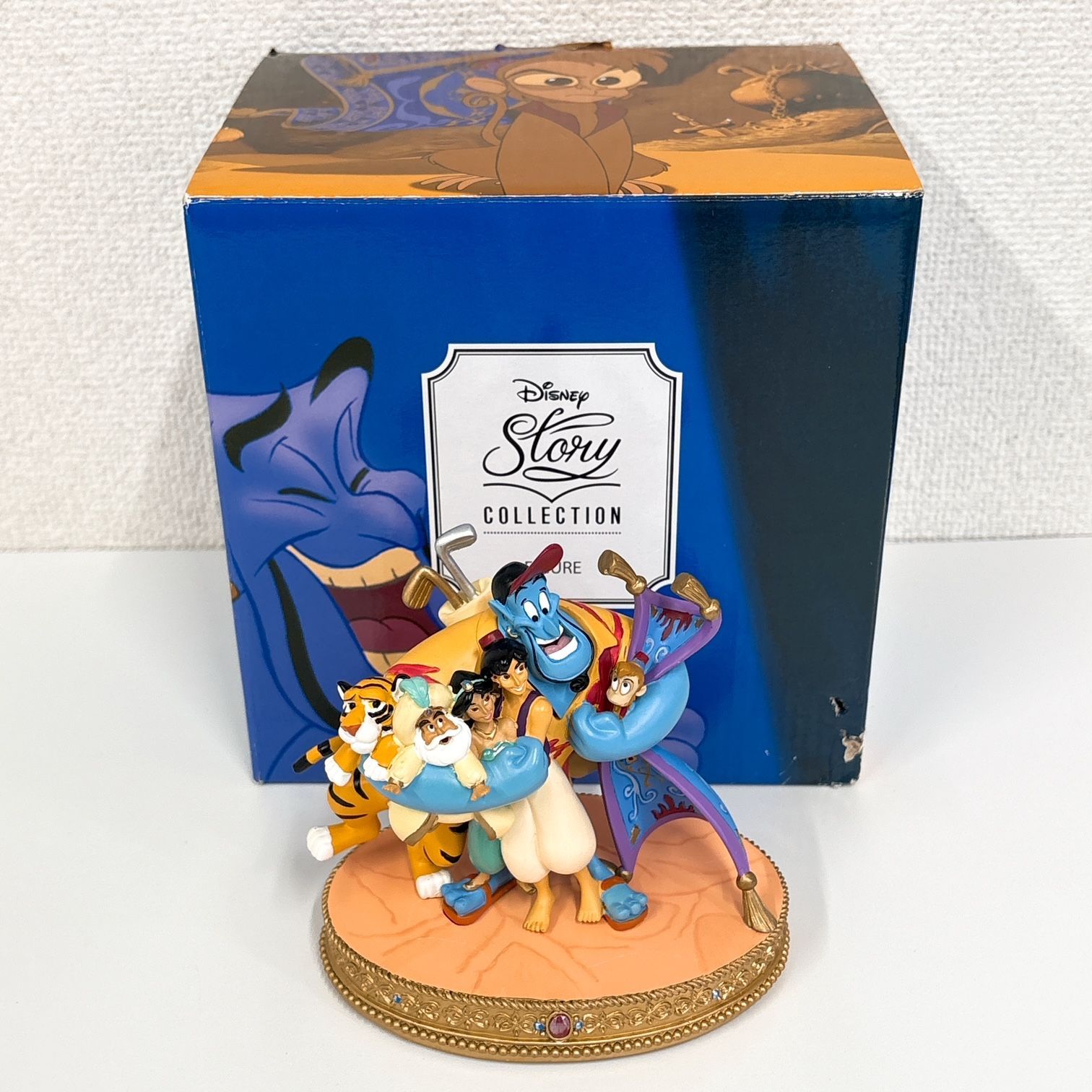 047-a】Disney Story Collection アラジン ジーニー ジャスミン 魔法の