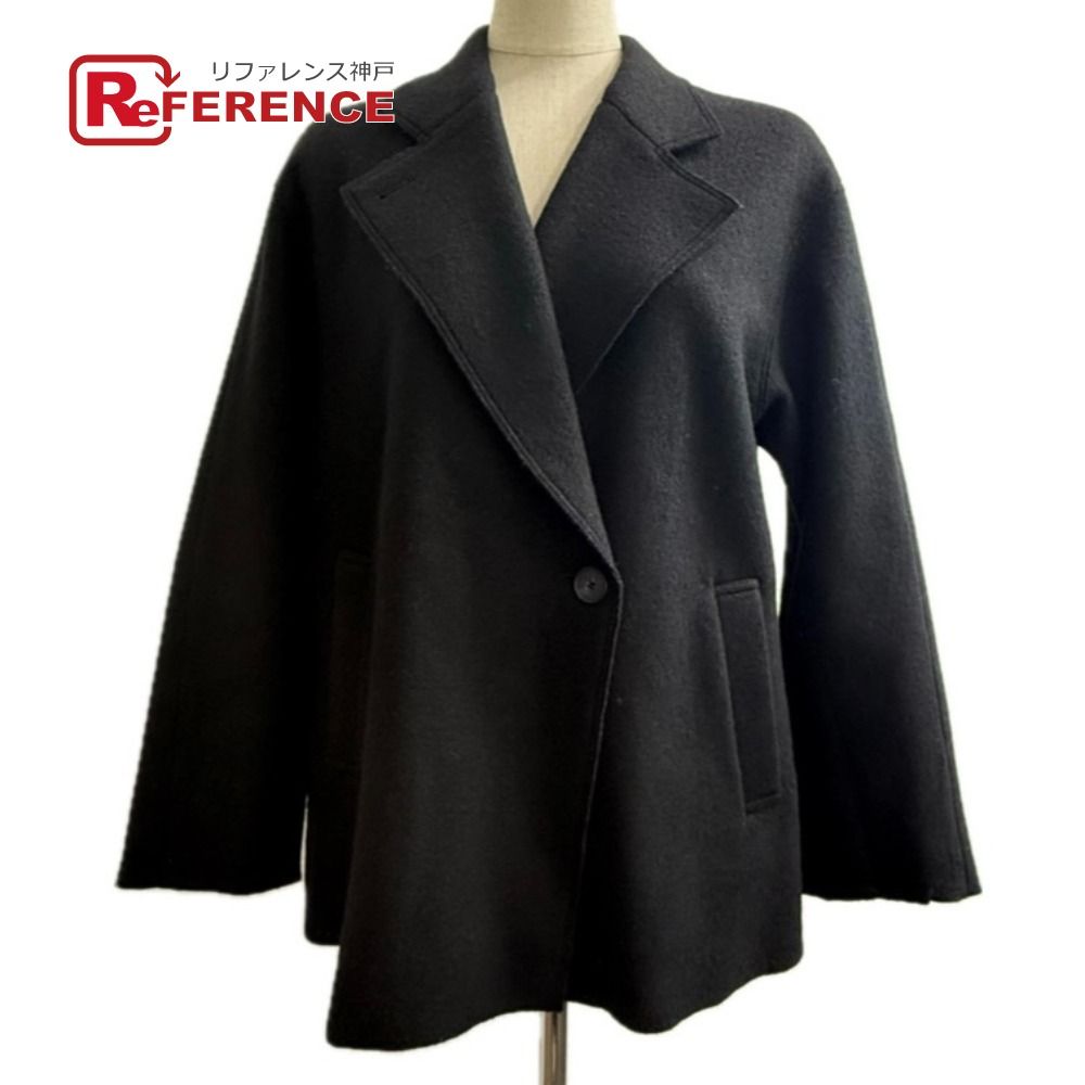 ジャケット チェスター ウール ブラック