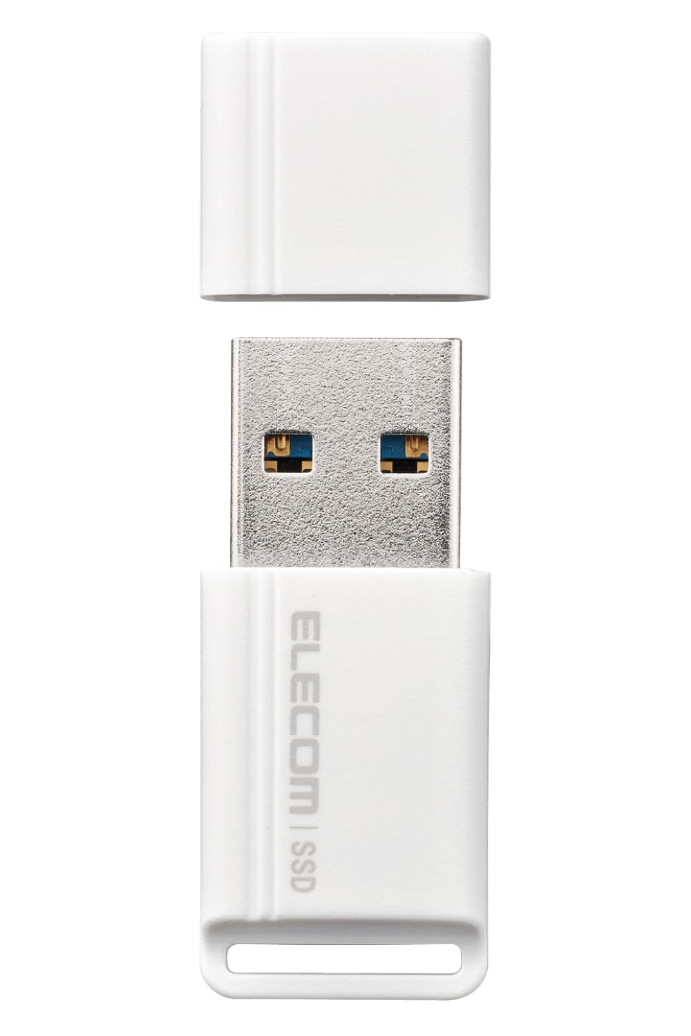 エレコム SSD 外付け 1TB USB3.2 (Gen1) 小型USBメモリ型 ホワイト ESD