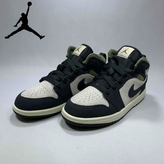 NIKE AIR JORDAN 1 MID SE PS HV 4444-102 ナイキ エア ジョーダン ワン ミッド スペシャルエディション リトルキッズ ジャンプマン バスケットボールシューズ バッシュ AJ 1753