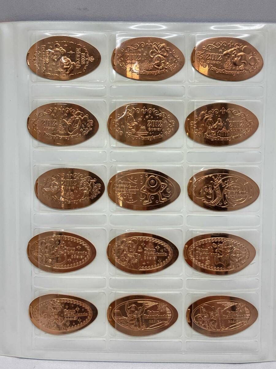 メダル　スーベニアメダル ☆ディズニー 2012 ディズニーシー 10周年 スーベニアメダリオン45枚数