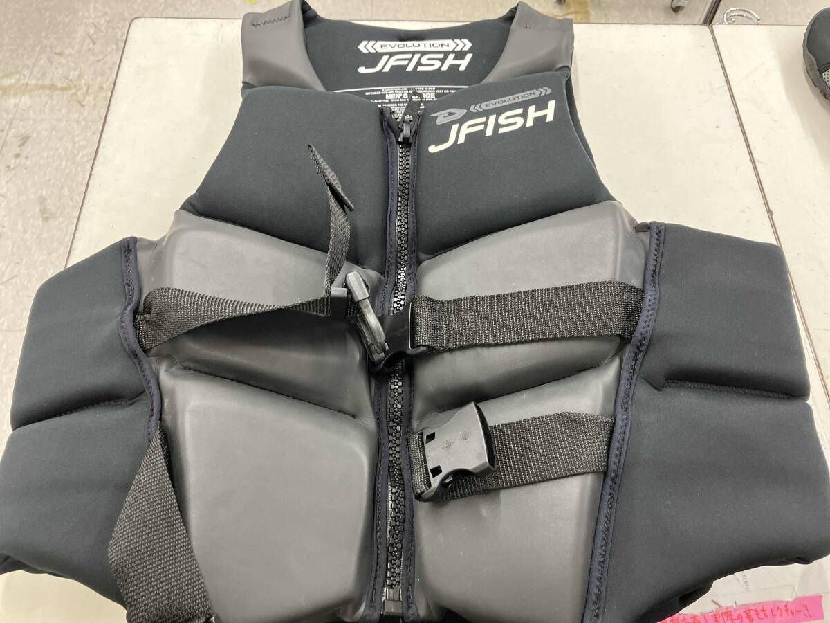 JFISH EVOLUTION ジェットスキー ウェイクボード ライフジャケット Lサイズ