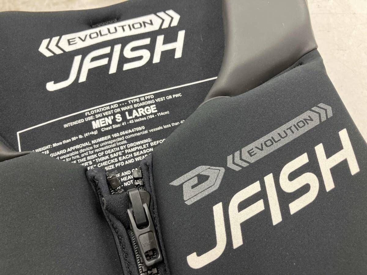 JFISH EVOLUTION ジェットスキー ウェイクボード ライフジャケット L