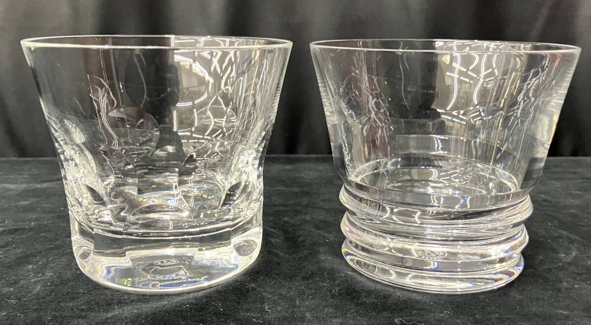 Baccarat バカラ ロックグラス セット