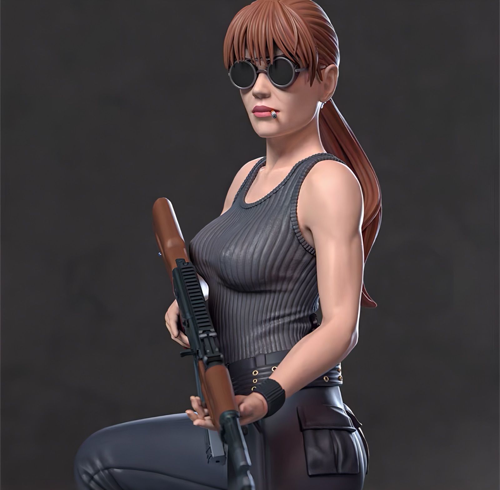 1/8 ガレージキット フィギュア 未塗装 ターミネーター サラ・コナー