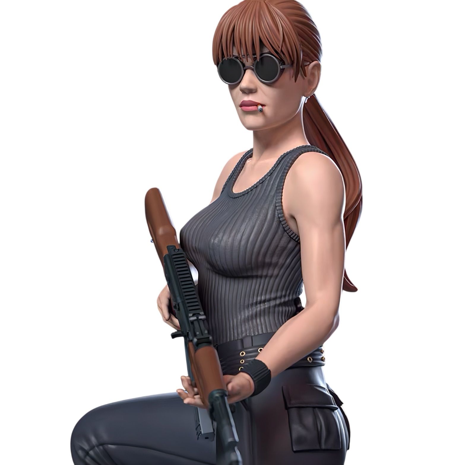 1/8 ガレージキット フィギュア 未塗装 ターミネーター サラ・コナー