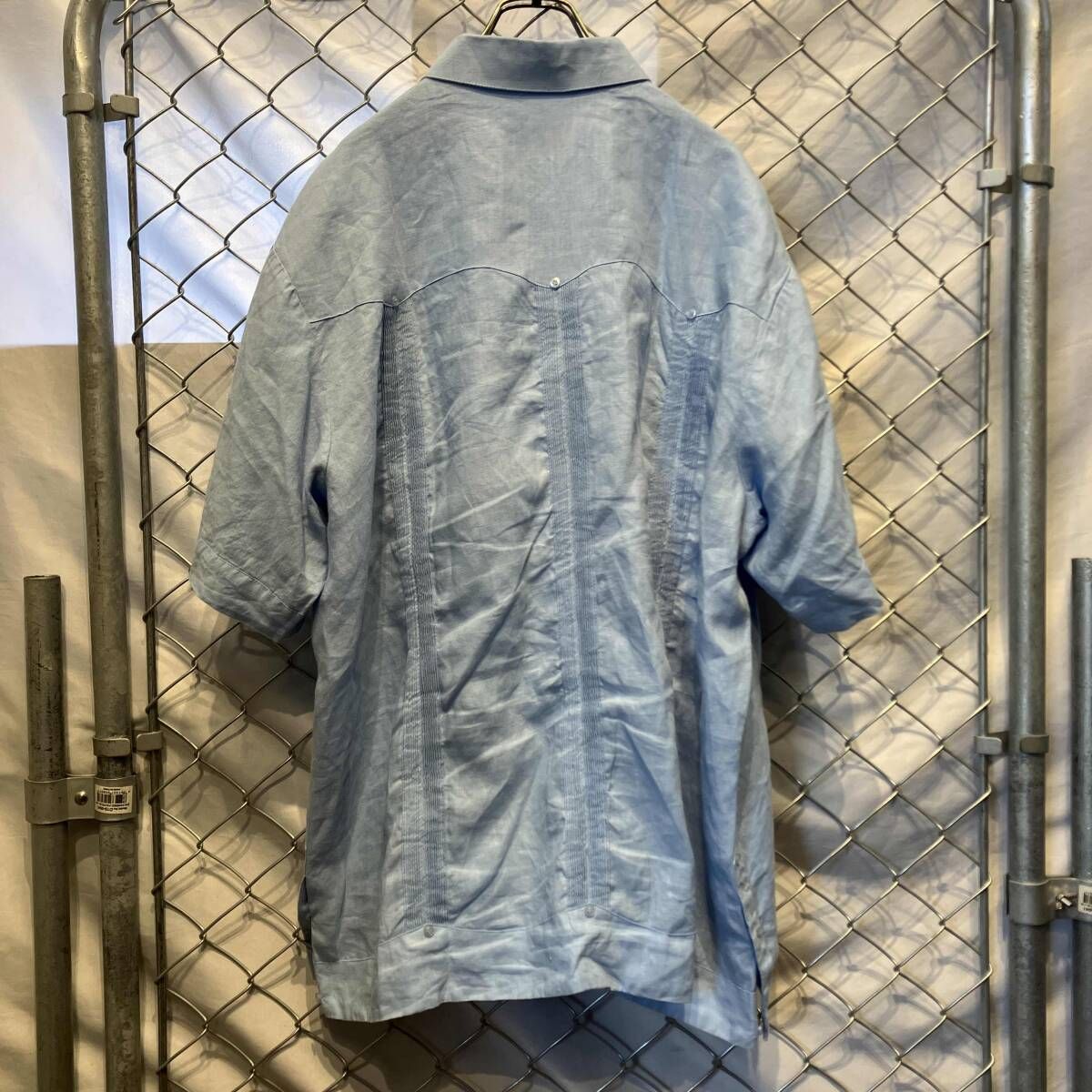 MOJITO モヒート トップス ＸＳ ブルー メンズ MOJITO キューバシャツ 半袖シャツ ブルー モヒート - メルカリ