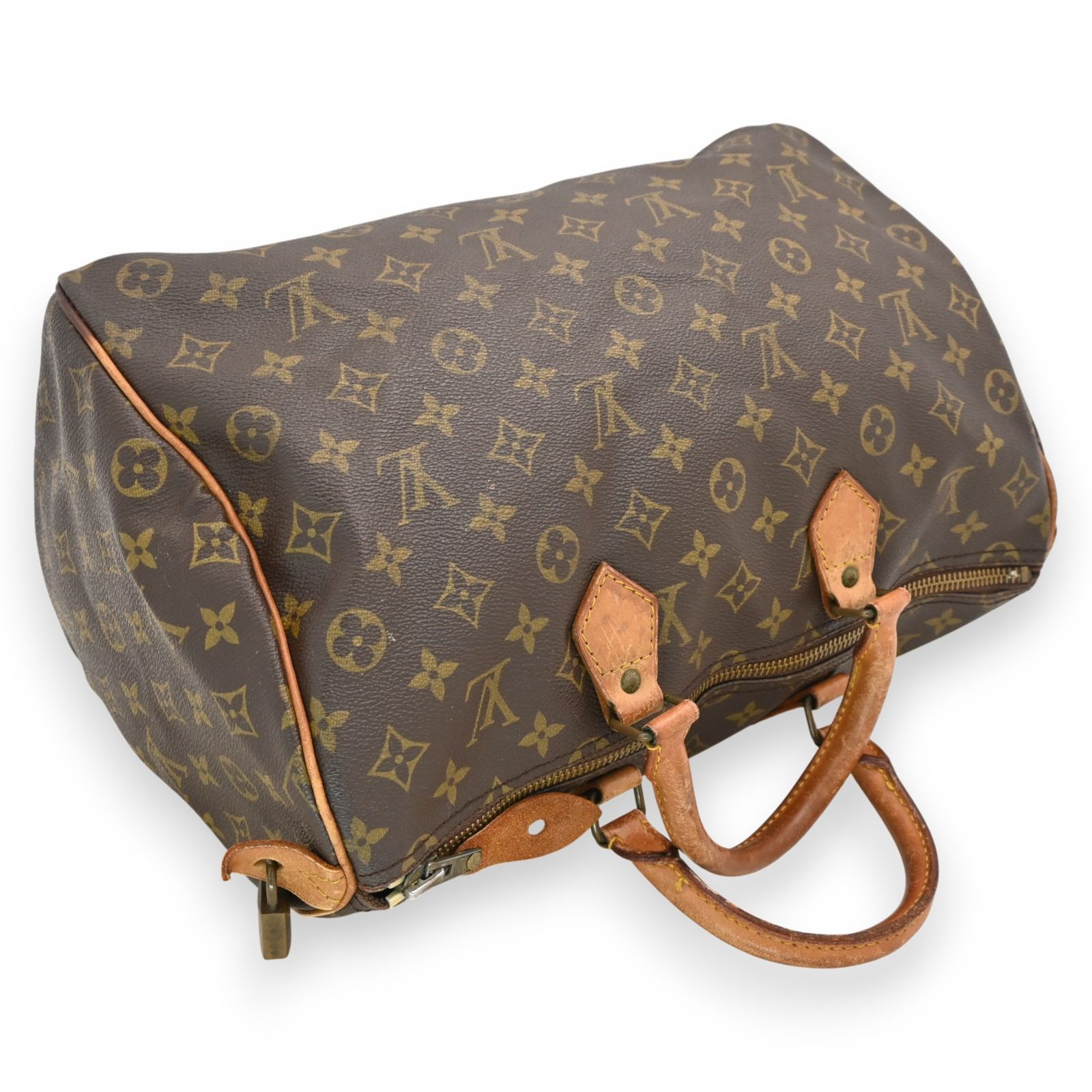 ルイヴィトン モノグラム スピーディ35 ボストンバッグ Bランク