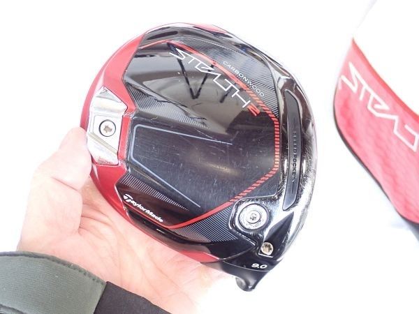 ヘッドのみ テーラーメイド ステルス2 ドライバー 9度 カバー付