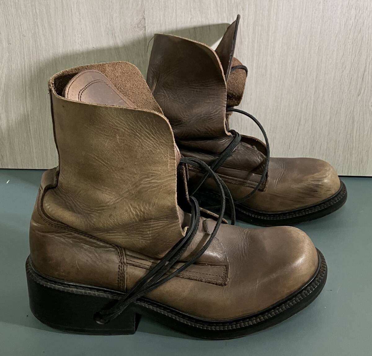 DIRK BIKKEMBERGS /ダークビッケンバーグ/レザー/BROWN /その他ブーツ