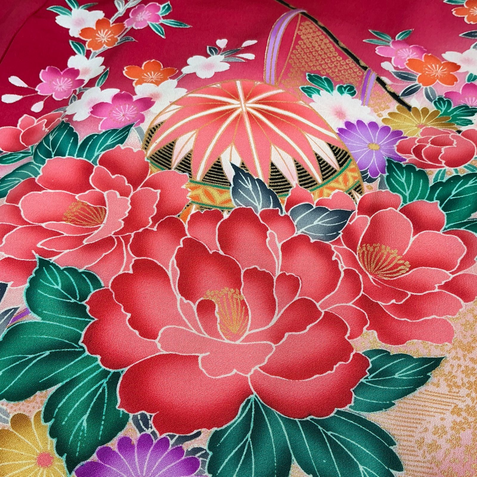 ◇kimono+one◇美品◇産着◇お宮参り◇正絹◇長襦袢付き◇七五三