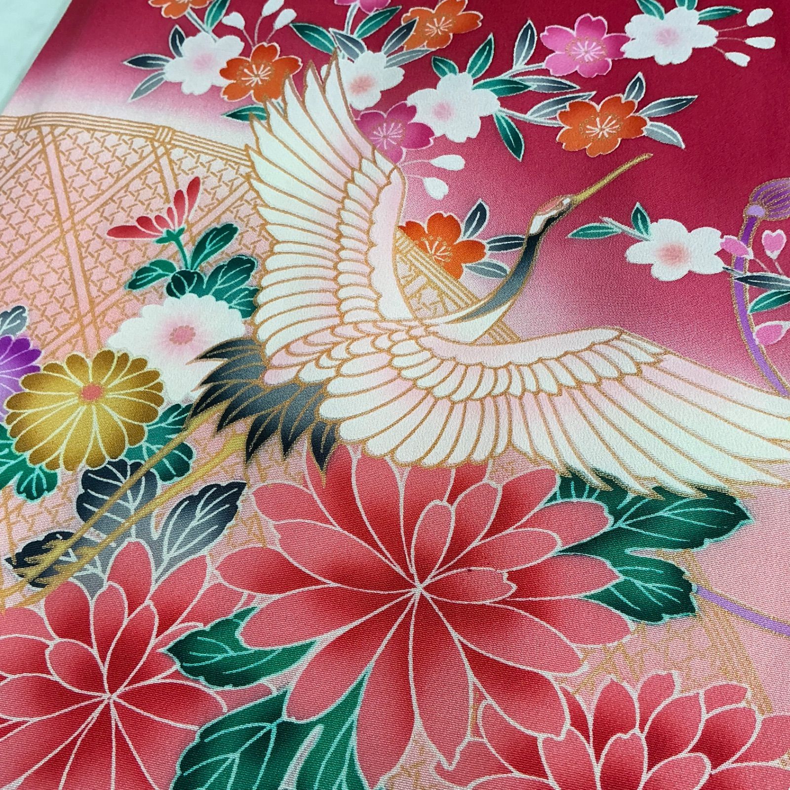 ◇kimono+one◇美品◇産着◇お宮参り◇正絹◇長襦袢付き◇七五三