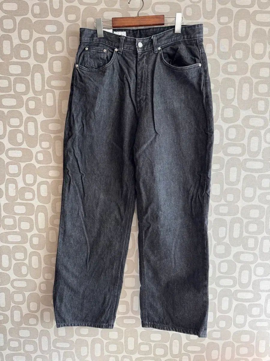 Youth ユース Wide ワイド Denim デニム 흑청 ブラックデニム パンツ ズボン L