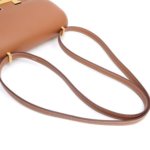 【極美品】エルメス ベスト Hロゴ リバーシブル ゴールド金具 コンスタンス HERMES（エルメス） 美品 Hベルト コンスタンス バックル マット