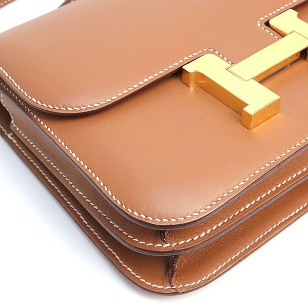 極美品　HERMES ショルダーバッグ HERMES（エルメス） リコル 17 C刻印 ブラック スイフト エバーカラー