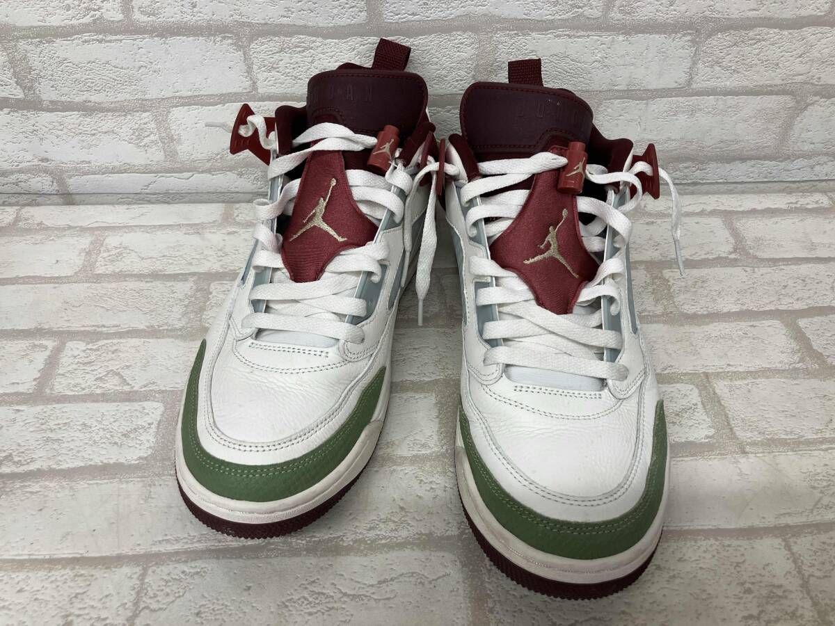 NIKE JORDAN SPIZIKE LOW CNY SAIL|MTLC GOLD GRAIN-OIL GREEN ナイキ ジョーダン スパイジーク スニーカー 29 cm