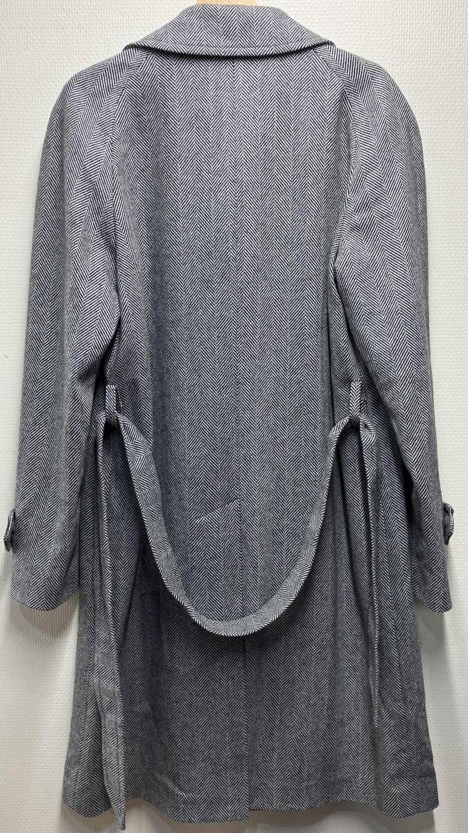 TAGLIATORE イタリア製 ウール ヘリンボーン トレンチ コート