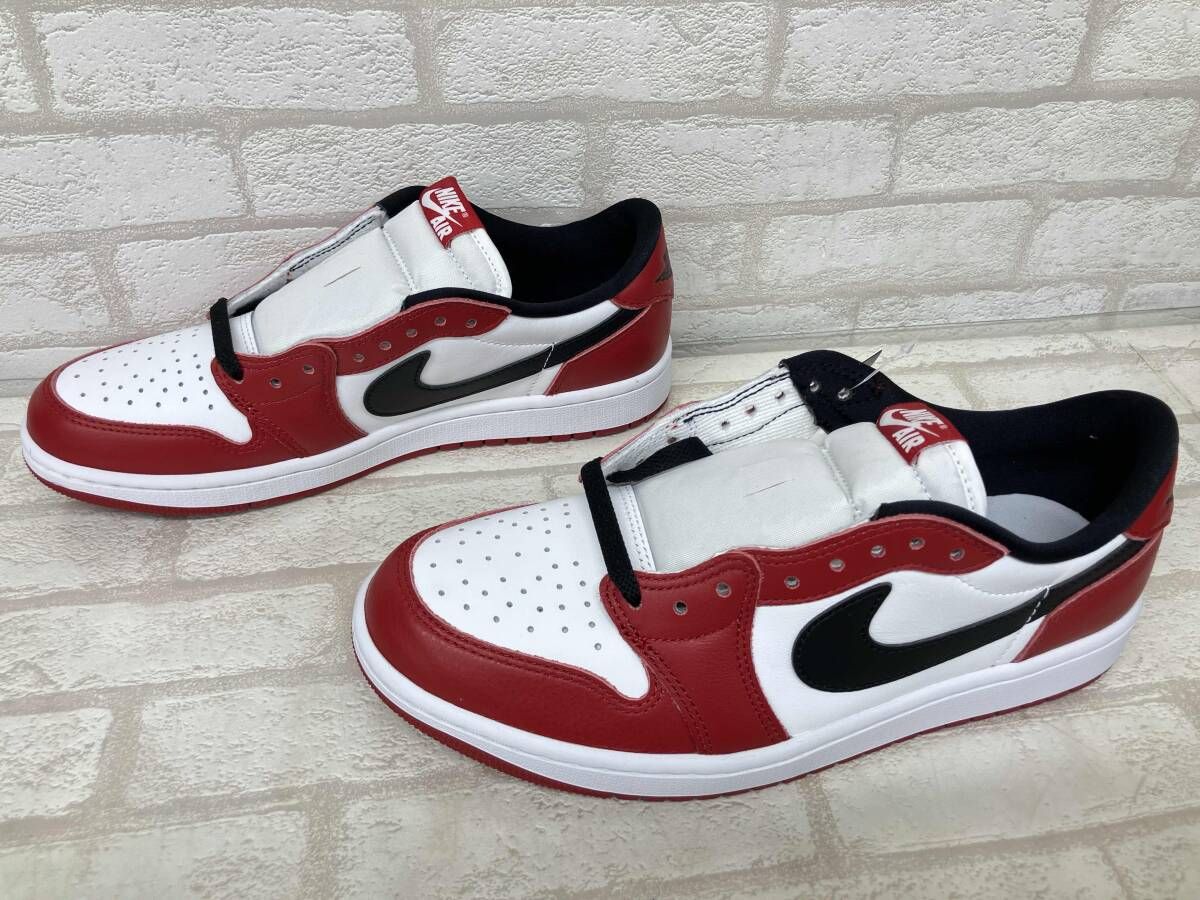 NIKE AIR JORDAN 1 RETRO LOW OG HQ 6998-600 ナイキ エアジョーダン1 レトロ スニーカー レッド ホワイト ブラック メンズ 27 cm