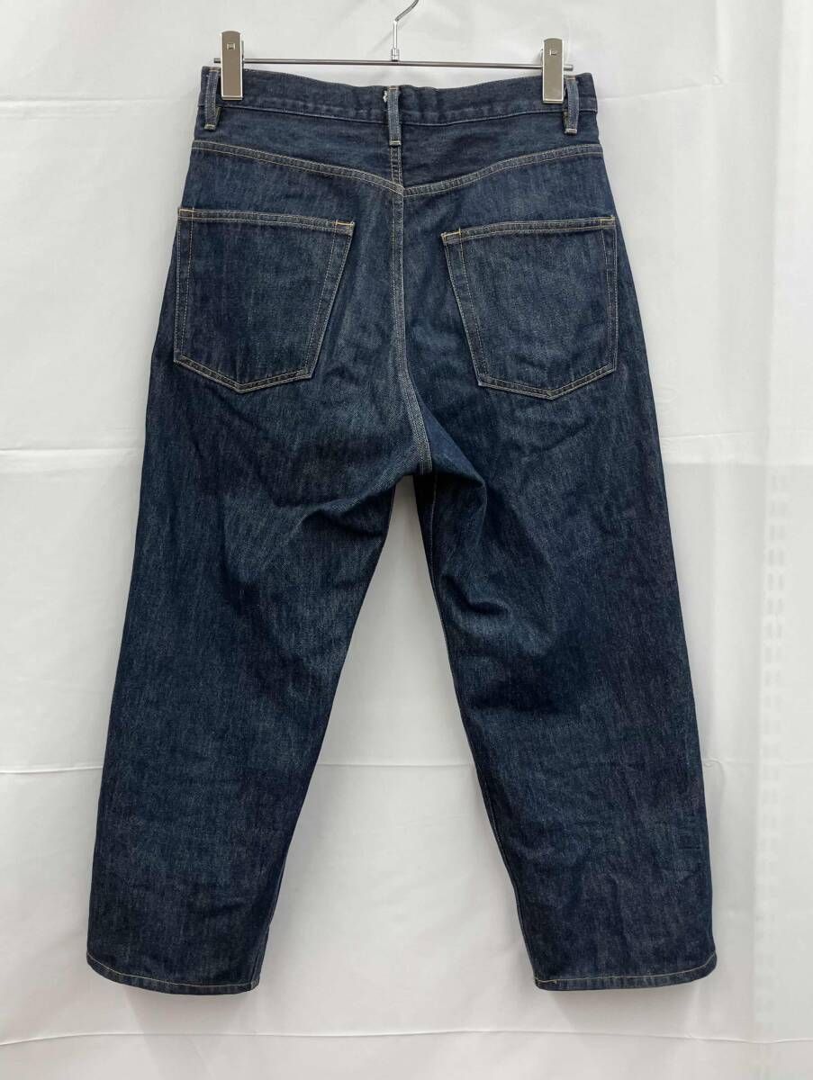 AURALEE オーラリー HARD TWIST DENIM WIDE ハードツイストデニムワイド A 9 SP 02 DM ジーンズ 30 インディゴ 通年