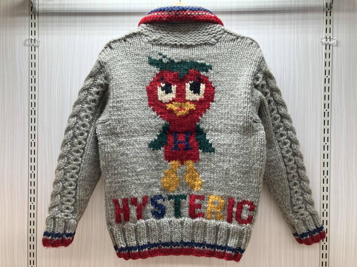 Hysteric ヒステリックグラマー トマトバード カウチンニット