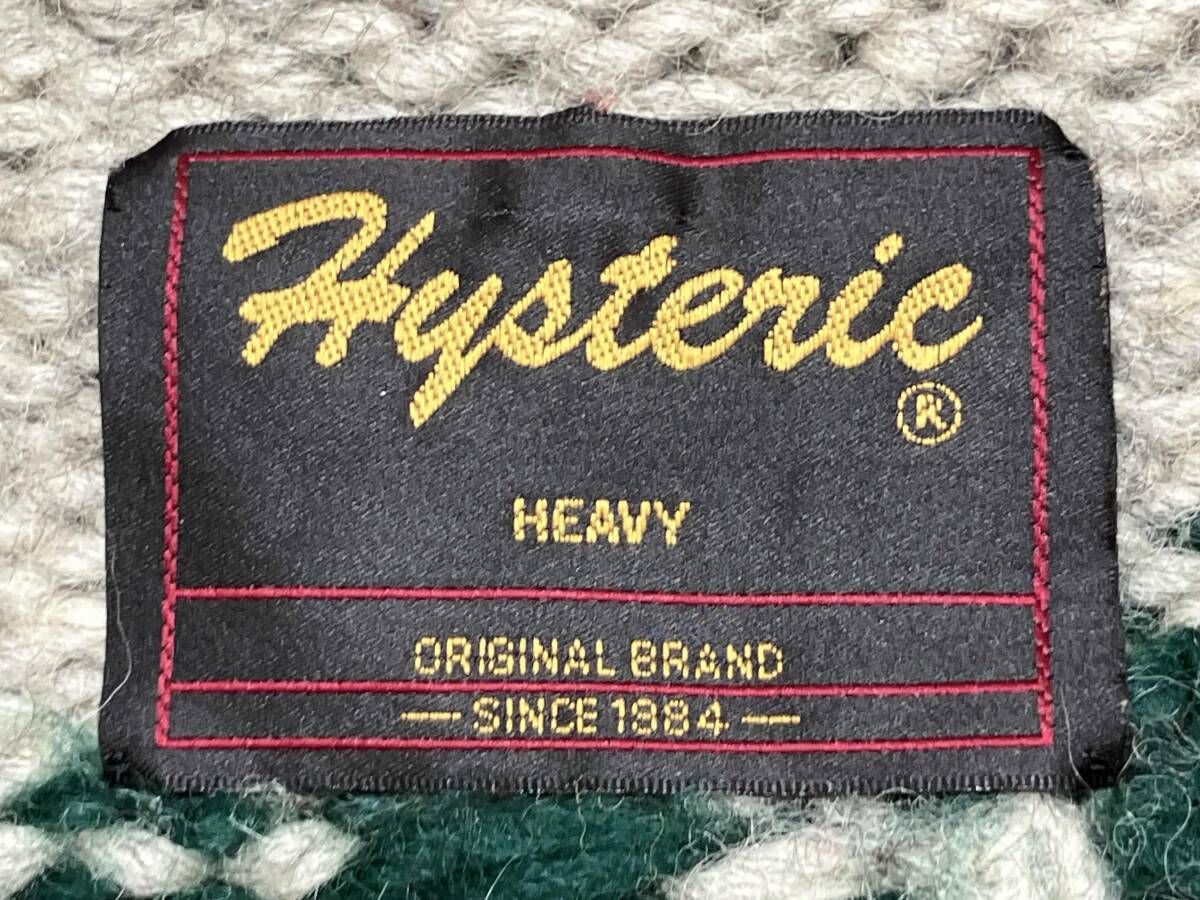 Hysteric ヒステリックグラマー トマトバード カウチンニット