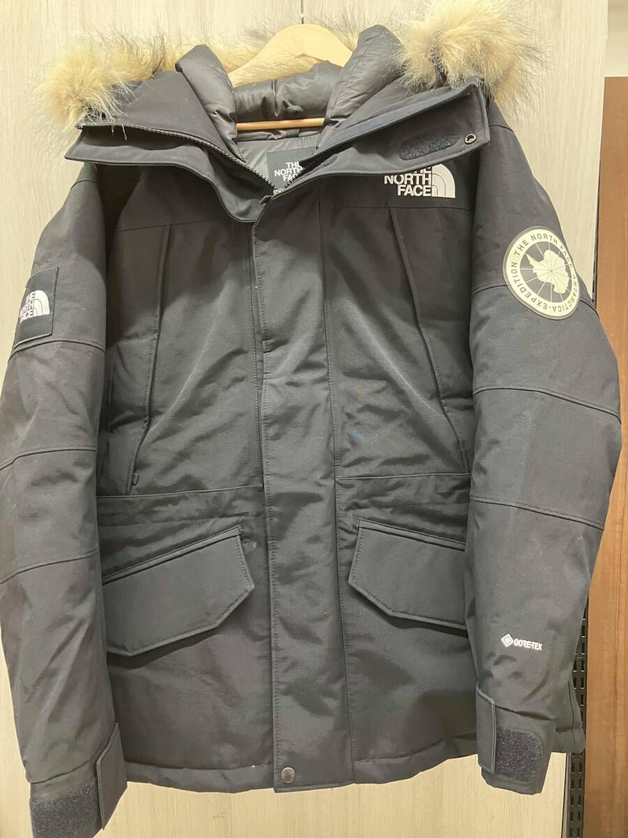 THE NORTH FACE ノースフェイス ダウンジャケット PARKA アンタークティカ パーカ ブラック ND 92238 GORE-TEX サイズL