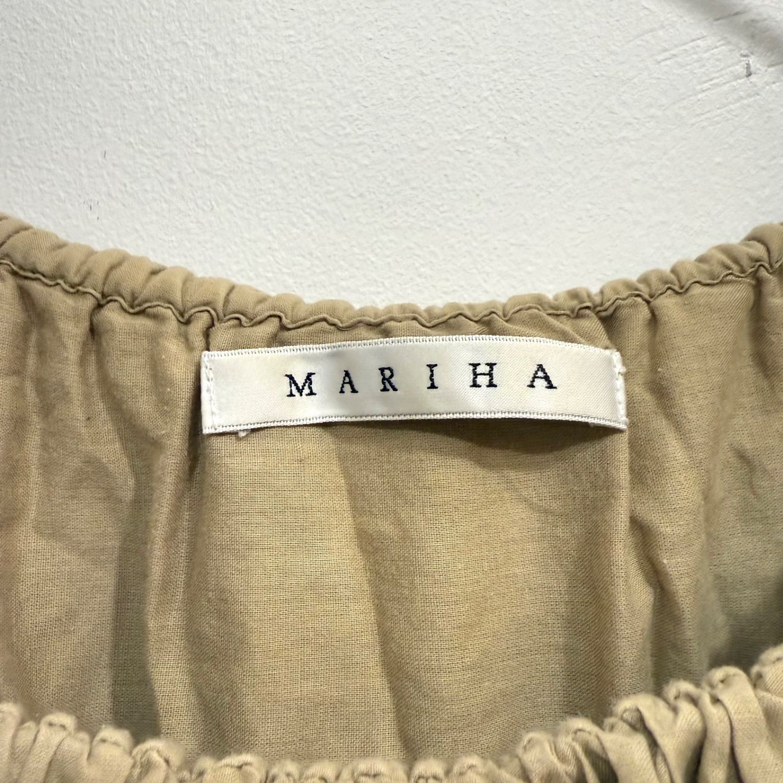 MARIHA ワルツのドレス ワンピース 2way オフショル ギャザー