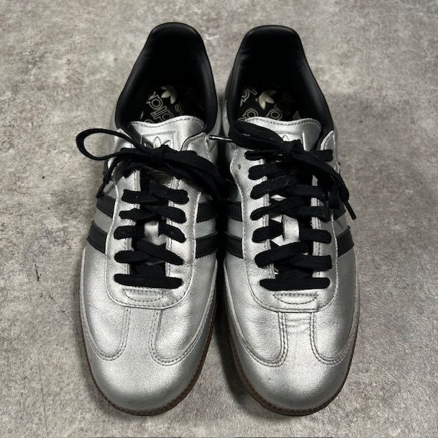 adidas アディダス SAMBA OG サンバ Sneakers スニーカー シルバー 銀 ローカットスニーカー 27.5 cm メンズ ストリート