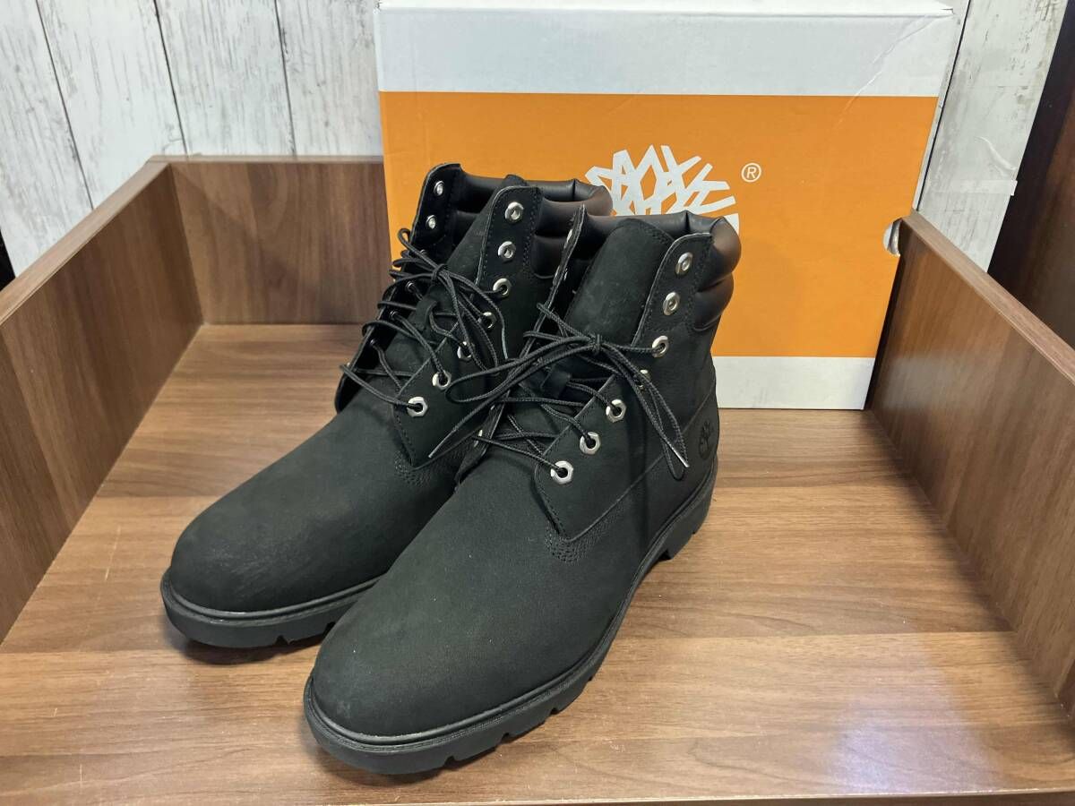 Timberland ワークブーツ ブラック ティンバーランド ブーツ 6 INCH LACE BOOT IN BASIC 29 cm き