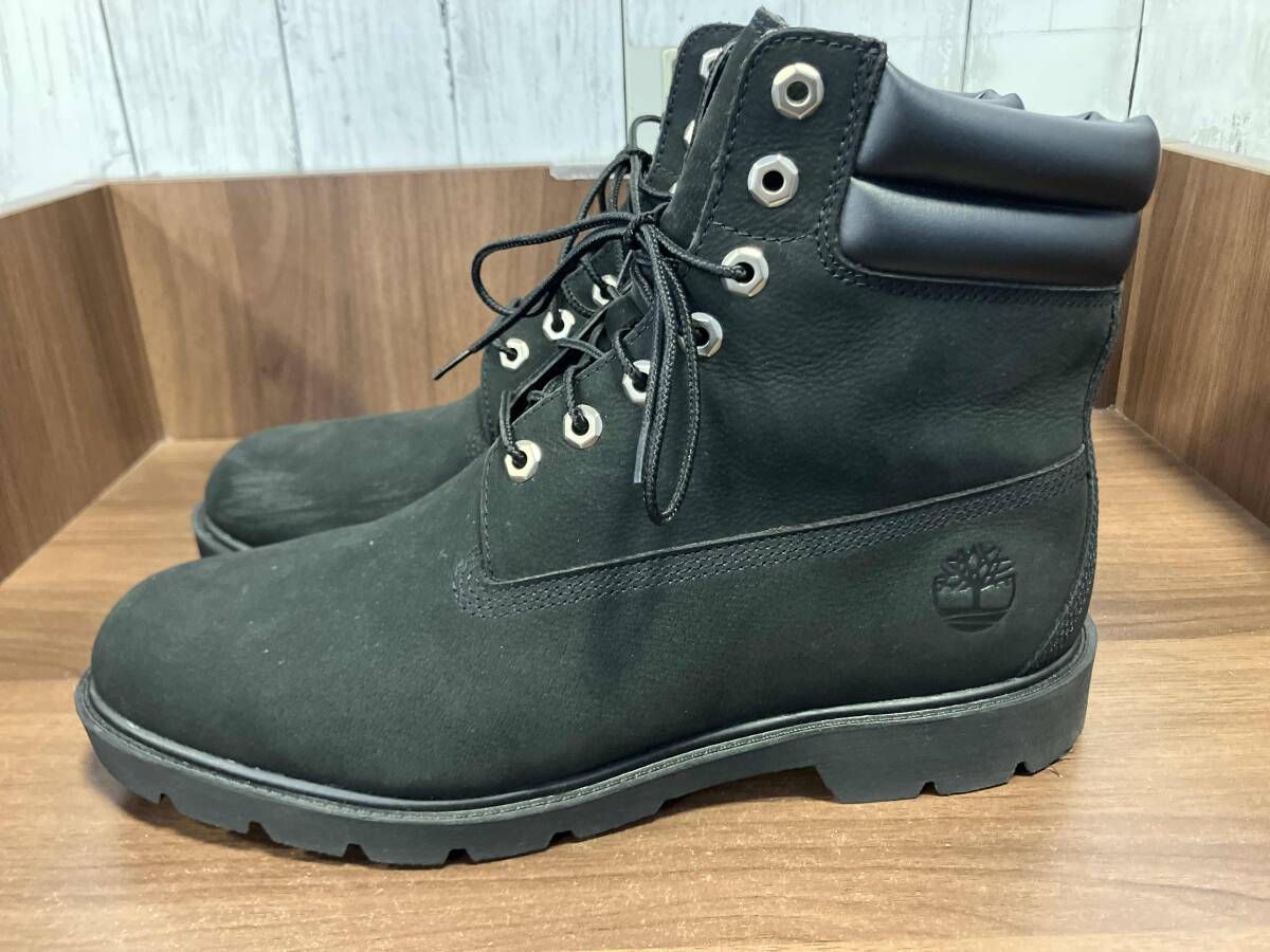 ワークブーツ ブラック