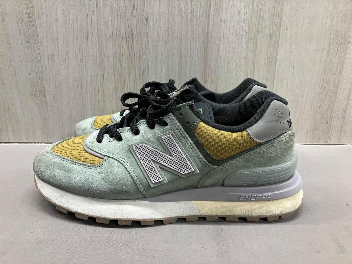 balance ニュー ンス × Stone Island 574 Legacy Green Clay 26.5 cm