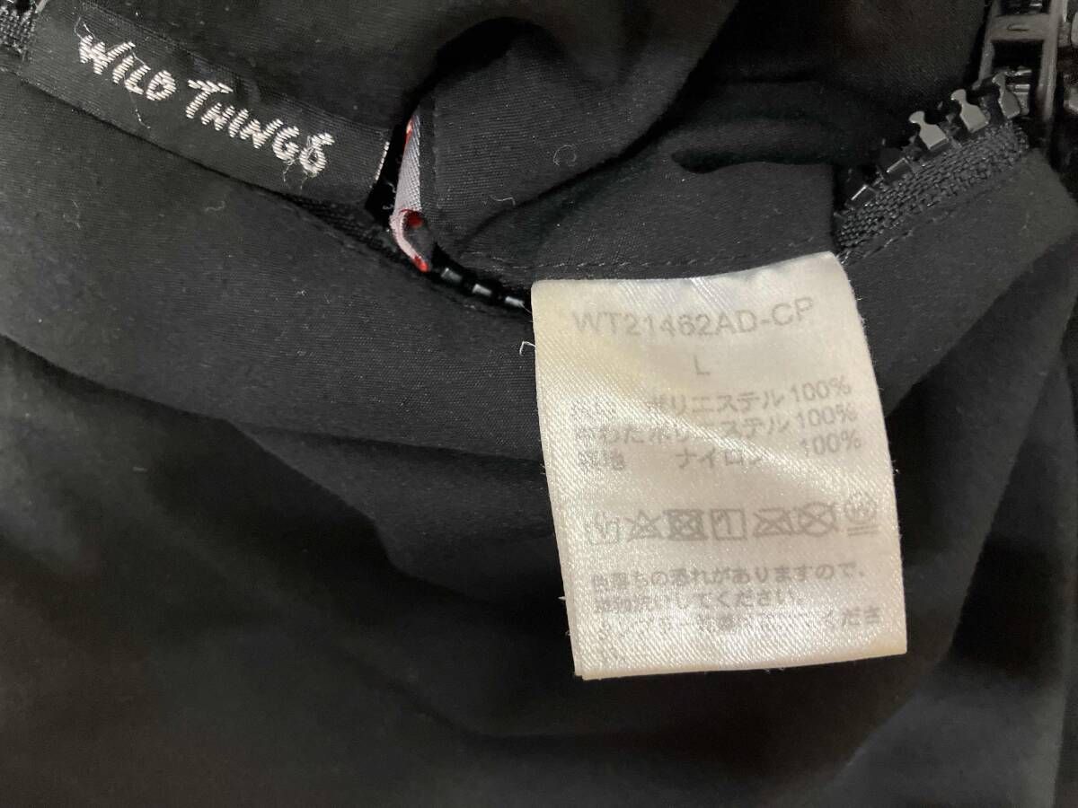  WILD THINGS ワイルドシングス Ciaopanic 別注 ジャケット ナイロン ブラック -CP HAPPY JACKET リバーシブル ジャンパー ブルゾン ジャケット アウター