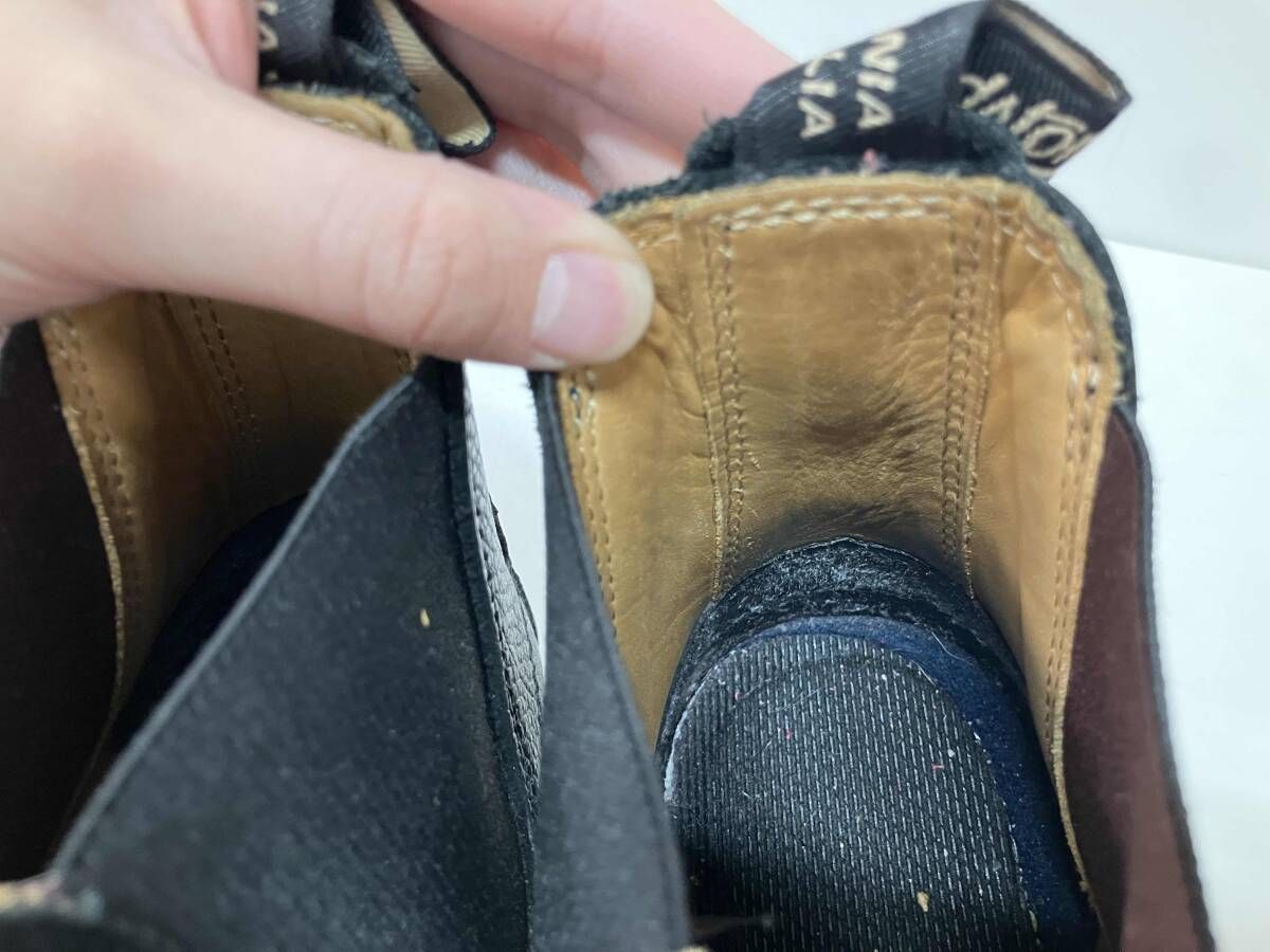 サイドゴアブーツ ブラック