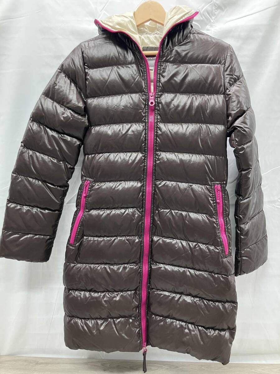 ダウンコート 表記サイズ40 ブラウン