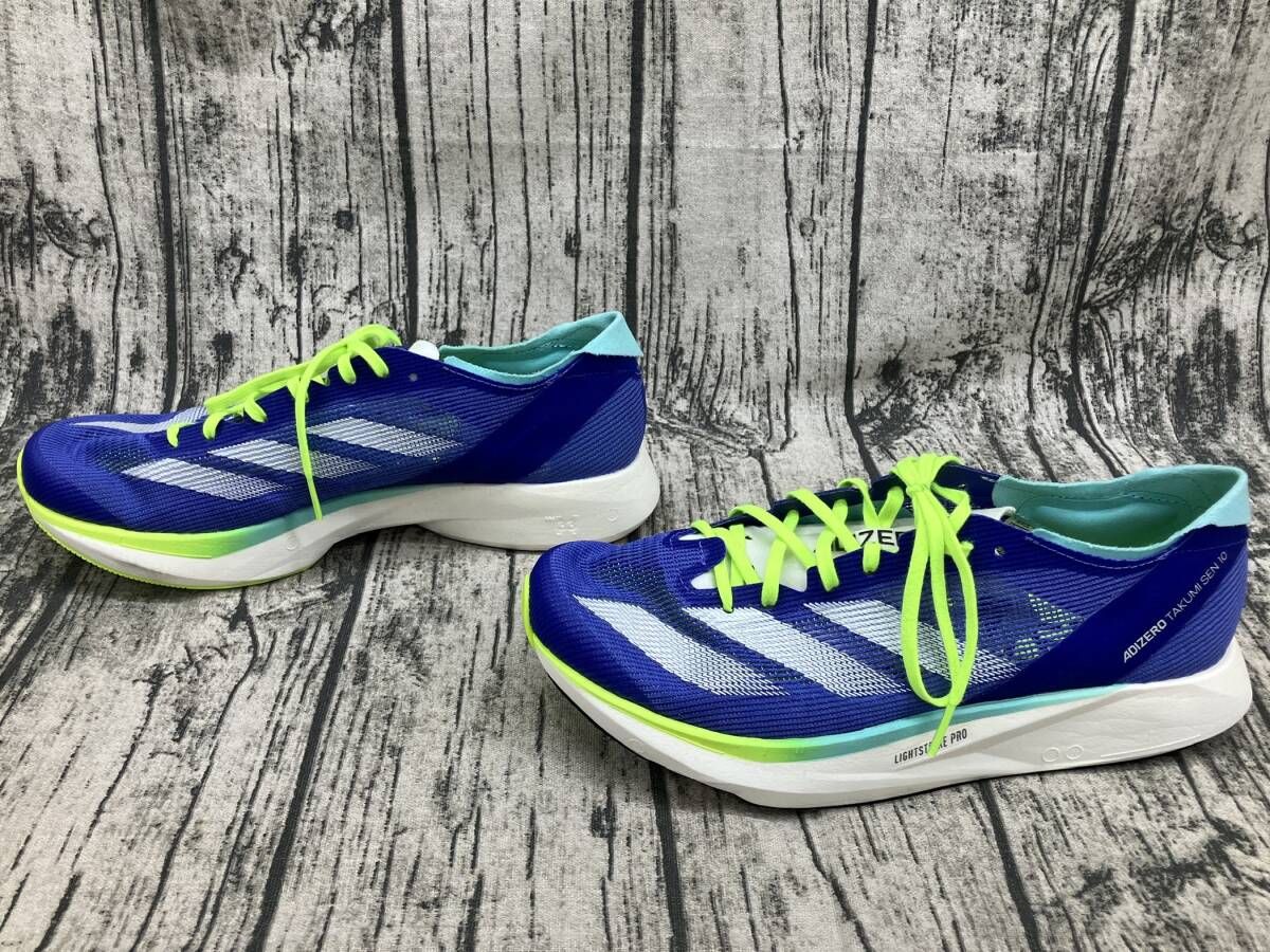 adidas ADI ZERO TAKUMI SEN 10 アディダス ランニングシューズ 26.0 cm ブルー