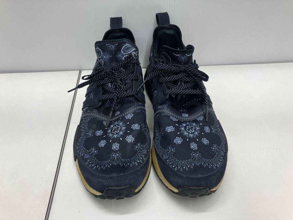 ×adidas ネイバーフッド アディダス NMD R 1 PAISLEY NAVY ペイズリー ネイビー GY 4158 29 cm