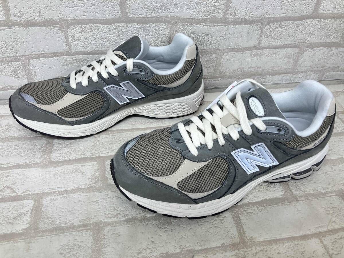 balance U 2002 JD ニュー ンス スニーカー ローカット グレー メンズ 27 cm