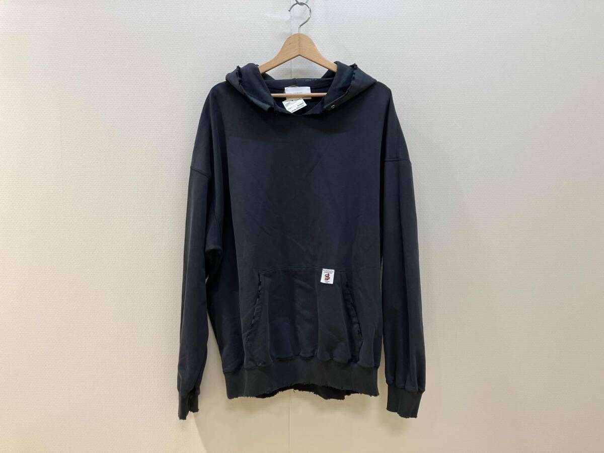 PHIL. ×JACKSON MATISSE カネマサフィル× ジャクソンマティス パーカー サイズ2 黒 ブラック メンズ ダメージ加工